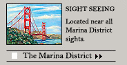 We're located near all the Marina District sights.