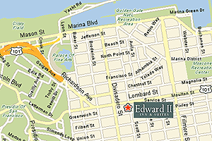 Map to Edward II Inn & Suites